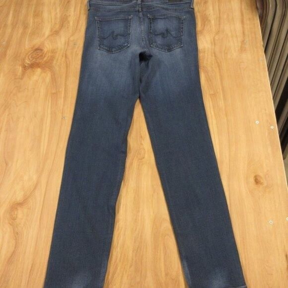 AG ADRIANO GOLDSCHMIED The Prima Mid Rise Cigarette Leg Denim Jeans Sz 30 (31.5) - Picture 5 of 13